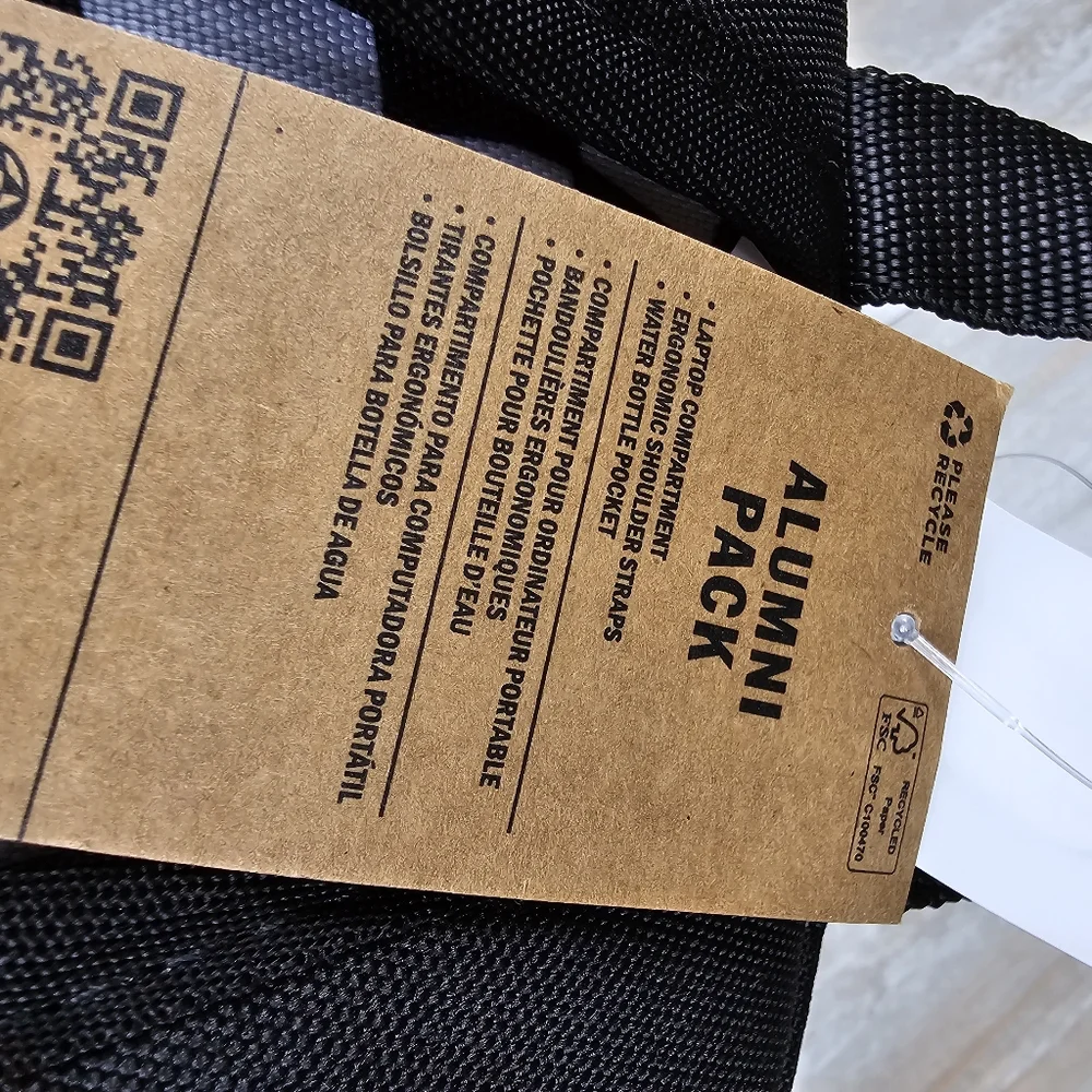 Vans Alumni Wavy Check Backpack